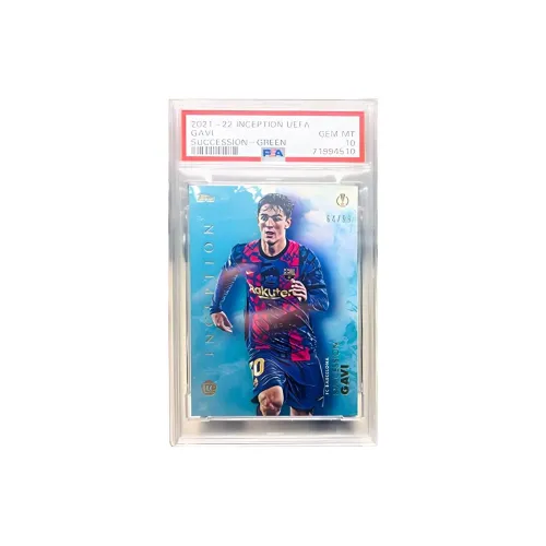 Topps Gavi Футбол Сертифицированная карта 1 шт
