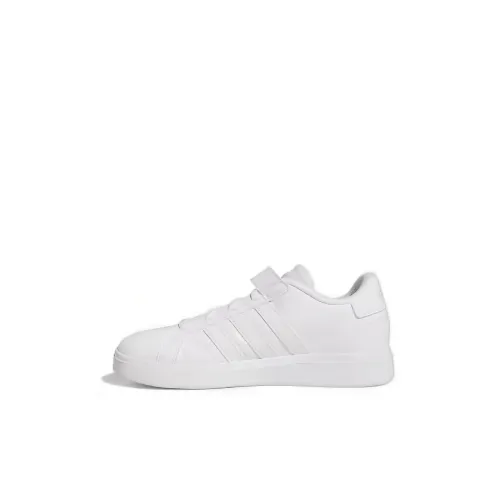 Adidas GRAND COURT Low Топ Детские Скейтбординги Белый Children Возраст 3-7 лет