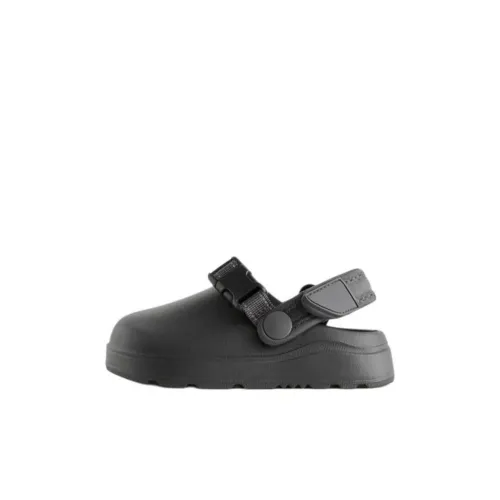 ZARA Детские уличные тапочки Черный Kids