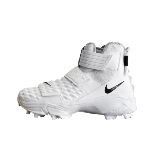 Nike Force Savage Elite 2 Slip-Resistant Abrasion-Resistant Football Cleats Men's White Найк Force Savage Elite 2 Противоскользящие Устойчивые к Износу Футбольные Бутсы Мужские Белые