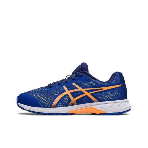 Asics Lazerbeam RH Low Топ Детские Беговые Кроссовки Синие Белые Подростки