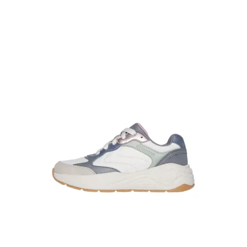 Skechers Nova Jogger Детская беговая обувь Низкий топ Белый Серый Kids