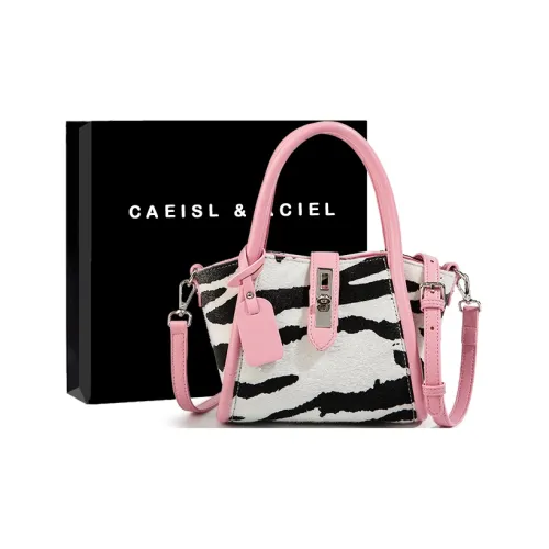 CAEISL&KCIEL Сумки Зебровый принт Розовый Женские