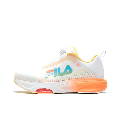 FILA KIDS Беговые кроссовки Low Top FILA Белый/Неон Оранжевый Унисекс