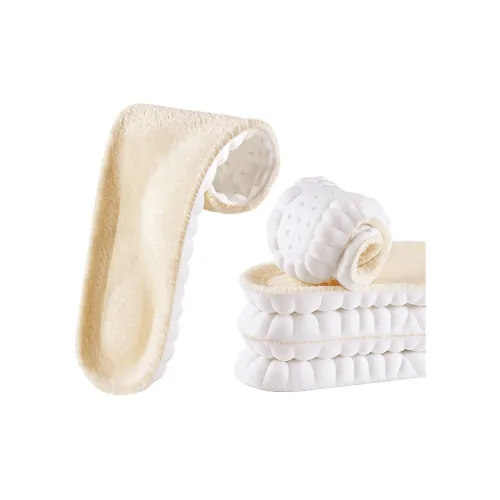 Footprint Tribe Фланель ПУ (полиуретан) Стельки Унисекс Экрю Upper Белое основание