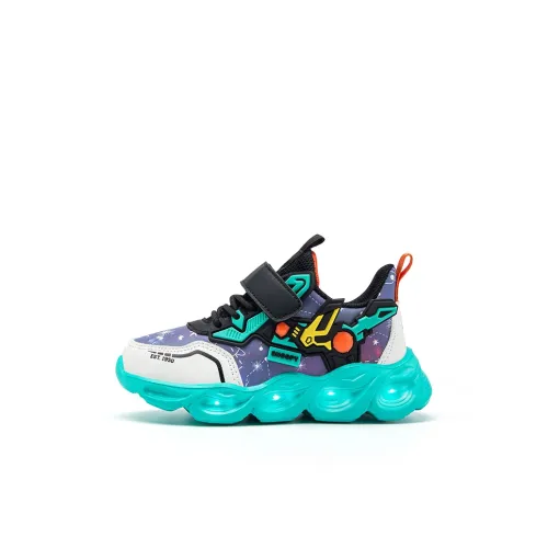 SNOOPY Slip-resistant Амортизация с Rebound Детские Lifestyle Shoes Черный Зеленый Детский