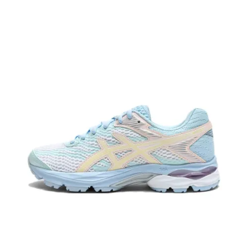 Asics Гель FLUX 4 Low Топ Детская Беговая Обувь Светло-Синий