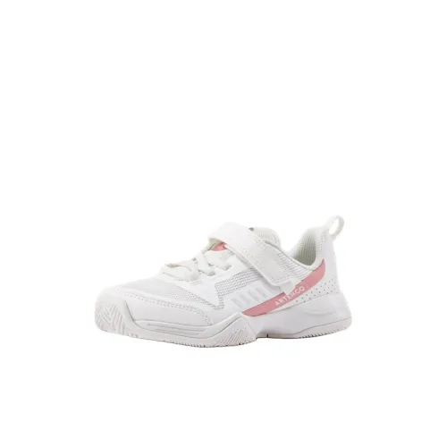 DECATHLON Anti KICK Низкий Топ Тренировочные Кроссовки для Детей Белый Розовый Малыш