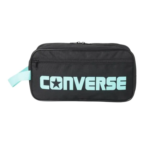 Конверс Полиэстер Сумка для хранения Сумка для обуви Средний размер Унисекс Черный и Светло-зеленый