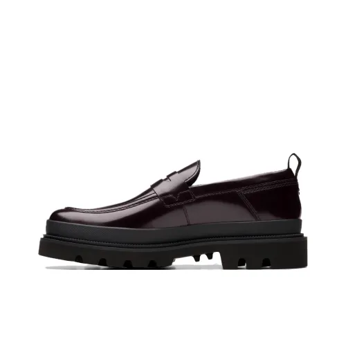 Clarks Лоферы Burgundy Men's