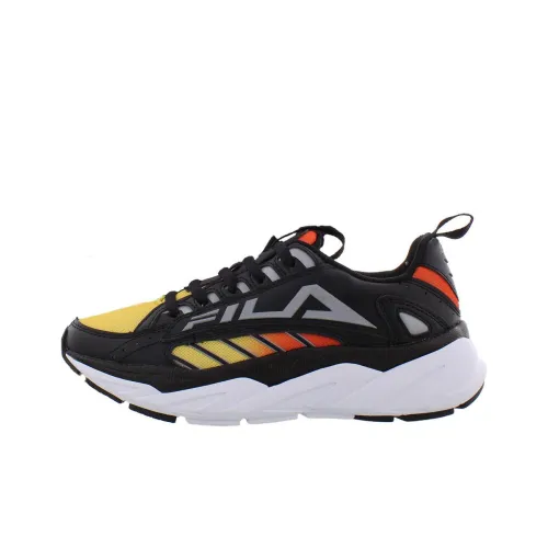 FILA KIDS Surefire Slip-resistant Амортизация Устойчивость к истиранию Детские повседневные кроссовки Черный Красный