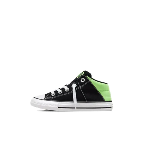 Converse Chuck Taylor All Star MID Топ Kids Кеды Черный Зеленый Детский