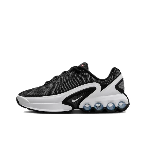 Nike Air Max Dn Детская Повседневная Обувь Низкий Верх Черный/Холодный Серый/Угольно-Черный/Белый Унисекс