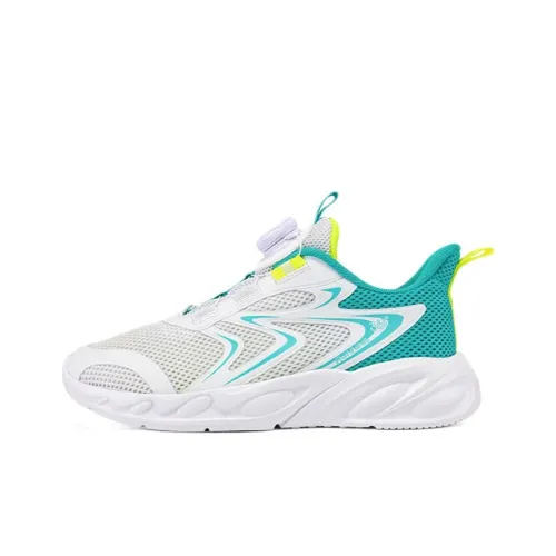 361°KIDS Противоскользящий Амортизация Устойчивый к истиранию Низкий Топ Детская Беговая Обувь Белый Зеленый Подростки