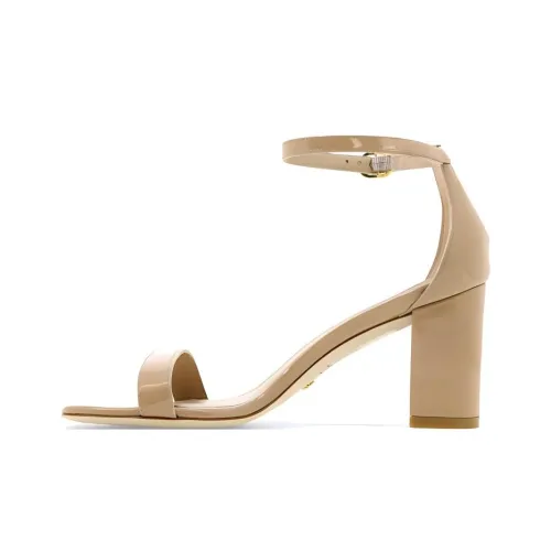 Stuart Weitzman SW Nudistcurve 75 One Ремень Сандалии Женские Светлый Умбра