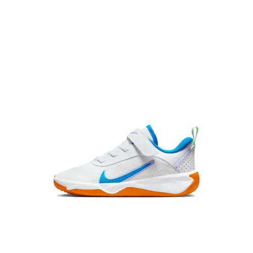 Nike Omni MULTI Court Детская повседневная обувь Низкий топ Белый Синий Прешкольная