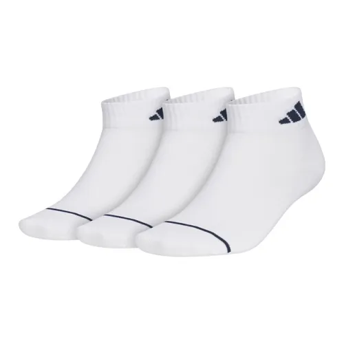 Adidas Низкие носки унисекс 3 упаковки белые