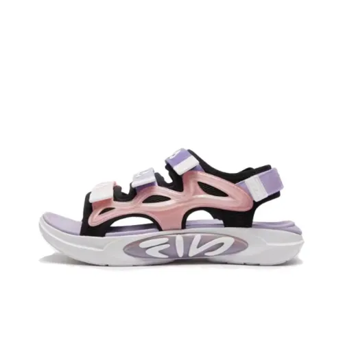 FILA KIDS Метеоритный дождь Противоскользящие Устойчивые к истиранию Детские сандалии Фиолетовые