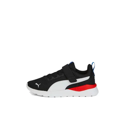 PUMA Anzarun Lite Детская беговая обувь Низкий топ Черный Белый Панда Темно-синий Желтый Kids