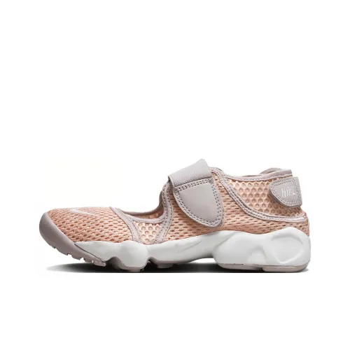 Nike Air Rift 2 Slip-Resistant Abrasion-Resistant Children's Sandals Pink Brown Teenagers Найк Эйр Рифт 2 Противоскользящие Износостойкие Детские Сандалии Розовый Коричневый Подростки