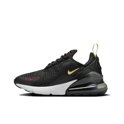 Nike Air Max 90 Low Топ Детские беговые кроссовки Черный белый Подростки