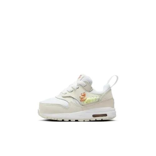 Nike Air Max 1 Обувь для малышей Белый Infant And Toddler