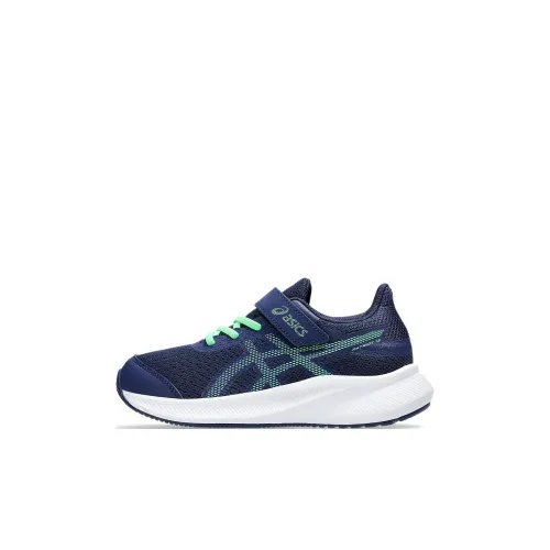 Asics Patriot 13 Low Топ Детская Беговая Обувь Синяя Малыш