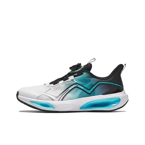 Antakids Амортизация Износостойкий Низкий Топ Детская Беговая Обувь Белый Синий Черный