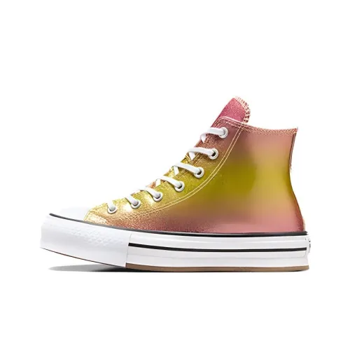 Converse Chuck Taylor All Star High Топ Kids Кеды Желто-розовый Белый Подростки