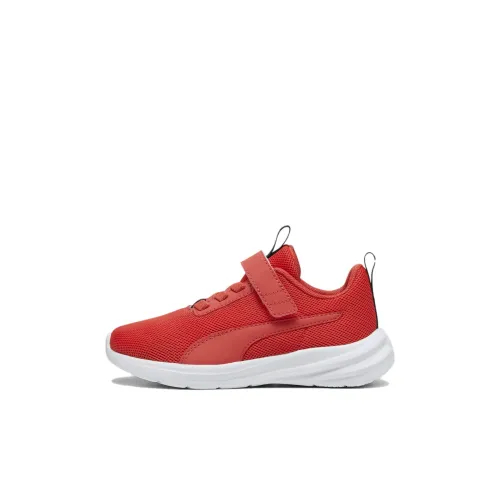 PUMA Rickie Low Топ Детская Беговая Обувь Красная Малыш