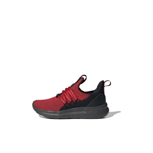 Adidas Slip-resistant Abrasion-resistant Breathable Kids Lifestyle Shoes Red Black Baby Adidas Противоскользящие Устойчивые к истиранию Дышащие Детские повседневные кроссовки Красный Черный Малыш