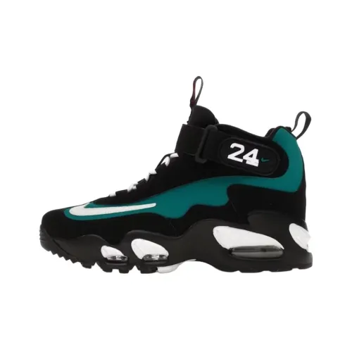 Nike Air Griffey Max 1 Устойчивый к истиранию Высокий Топ Детские Лайфстайл Кроссовки Черный Синий Подростки
