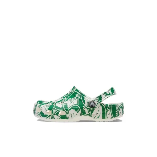 Crocs Детские сандалии Белый Зеленый Детский