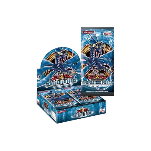 YU Gi Oh! YU Gi Oh! Дуэльные карты OCG Duel Monsters 705 Поколение FORCE 30 пакетов коробка