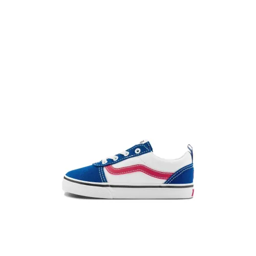 VANS Ward Низкая Юбка On Низкий Топ Обувь для малышей Синий Младенец и Малыш