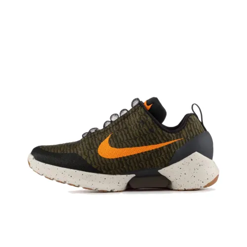 Nike Hyper Adapt Амортизация Износостойкий Низкий Топ Повседневные Беговые кроссовки Мужские Зеленые