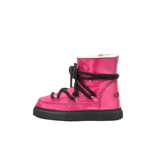 Inuikii Rain Водонепроницаемый и Теплый Детские ботинки Фиолетовые Детские