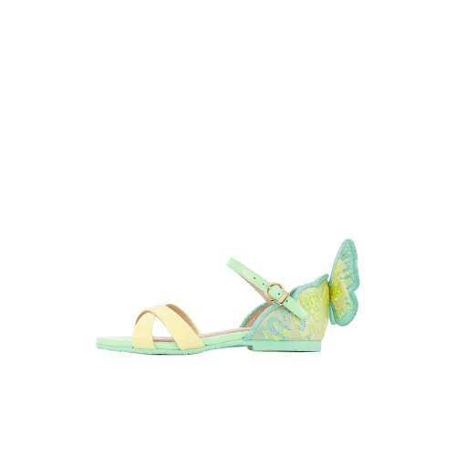 SOPHIA WEBSTER Chiara Детские сандалии зеленого цвета для детей