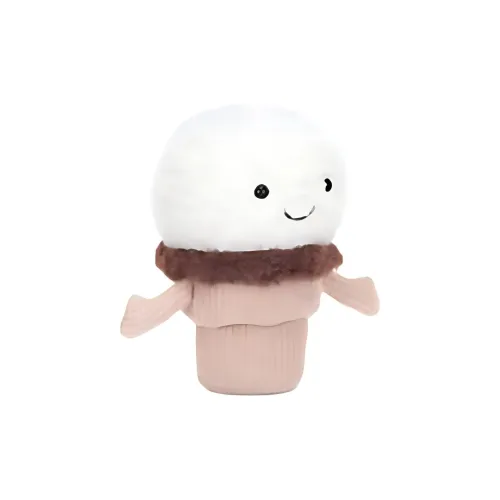 JELLYCAT Interesting Food Мороженое Конус Куклы Плюшевая кукла Трубы Высокие