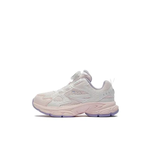 FILA KIDS BOA Детская беговая обувь Низкий топ Розовый Белый Для дошкольников