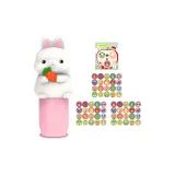 Милый кролик, волшебный штамп (60 стикеров + книга с активностями)