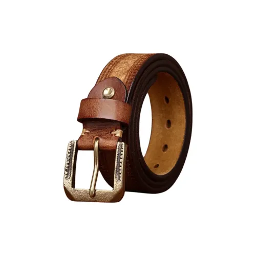 JEANSWEST Ремни из коровьей кожи Мужской 3,8 см