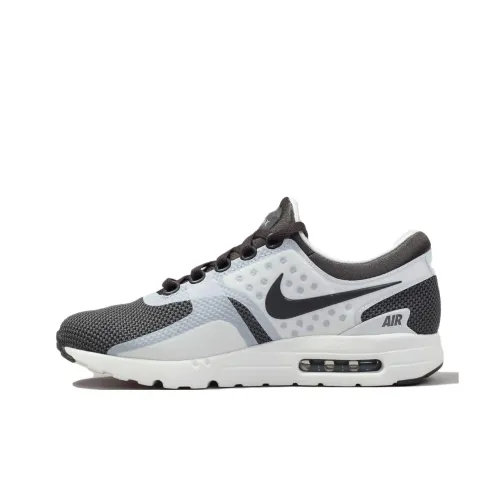 Nike Air Max ZERO Low Топ Повседневная Беговая Обувь Мужская Серый Белый