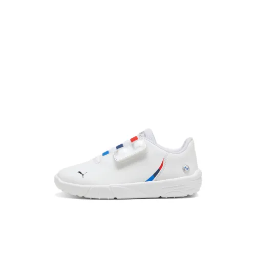 PUMA BMW M Motorsport Детские повседневные кроссовки Белый Дети 3-7 лет