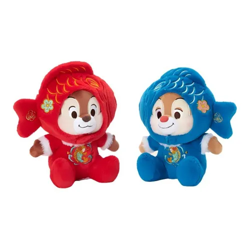 Disney Chip 'n Dale 2024 Новогодний MICKEY Collection Куклы Плюшевая кукла Высота 16 см 16 см Длинный