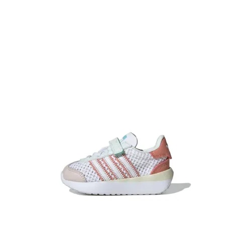 Adidas Originals COUNTRY XLG Дышащая Низкая Обувь для Малышей Белый Коричневый Фиолетовый Детская