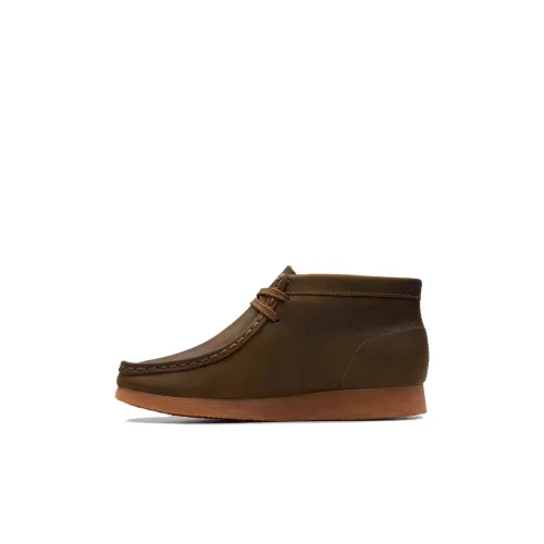 Clarks Wallabee Low Cut Детские ботинки Коричневый Детский
