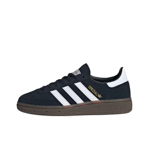 Adidas Originals HANDBALL SPEZIAL Детские Скейтбординги Низкий Топ Черный/Белый Унисекс