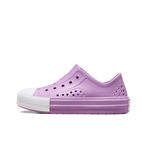 Converse Chuck Taylor All Star Children's Sandals Purple White Teenagers Конверс Чук Тайлер Ол Стар Детские Сандалии Фиолетовый Белый Подростки