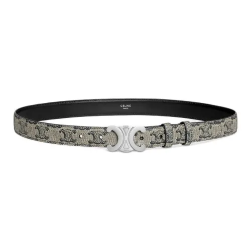 CELINE Ремень Мужской Светлый Умбра Ширина 2,5 см